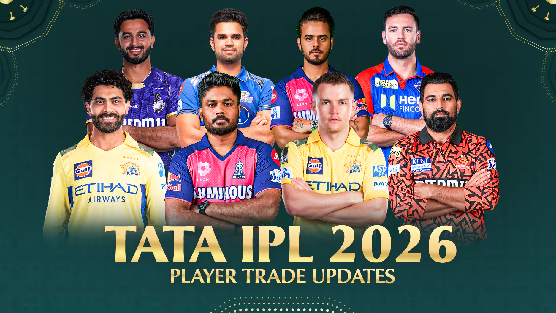 IPL 2026 all teams and captains - Bet on Reddy66
